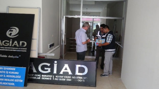 Aksaray’da Dernek Baskını: 4 Gözaltı