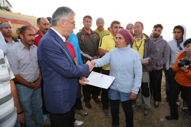 1.Hasandağı Dağcılık Şenlikleri yapıldı