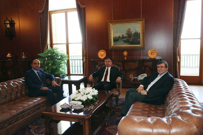 Meclis Başkanına Tebrik Ziyareti