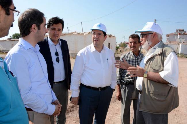 Başkan Yazgı,Hamidiye’deki Çalışmaları İnceledi