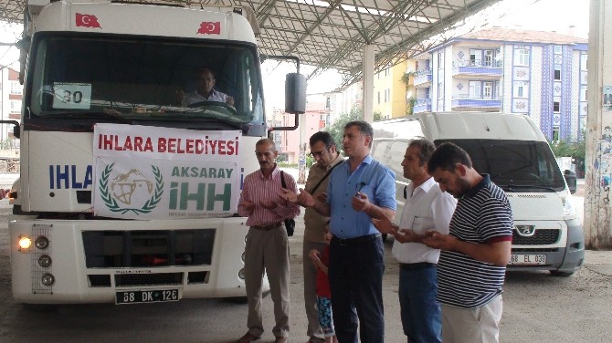 Aksaray İHH’dan Suriyelilere Yardım