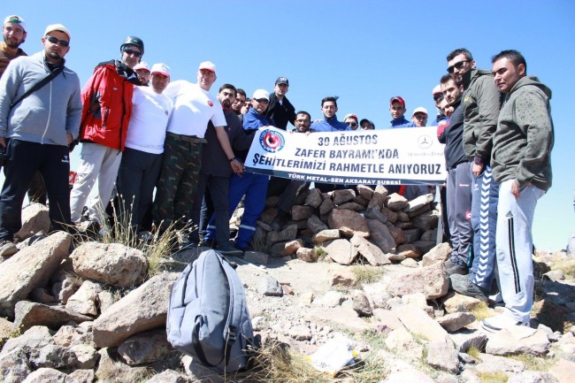 Dağcılar Zafer Tırmanışı Gerçekleştirdi