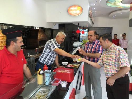 Milletvekili Palta Esnafı Ziyaret Etti