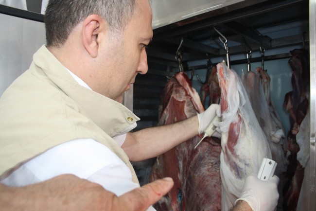 Et Reyonları Denetleniyor