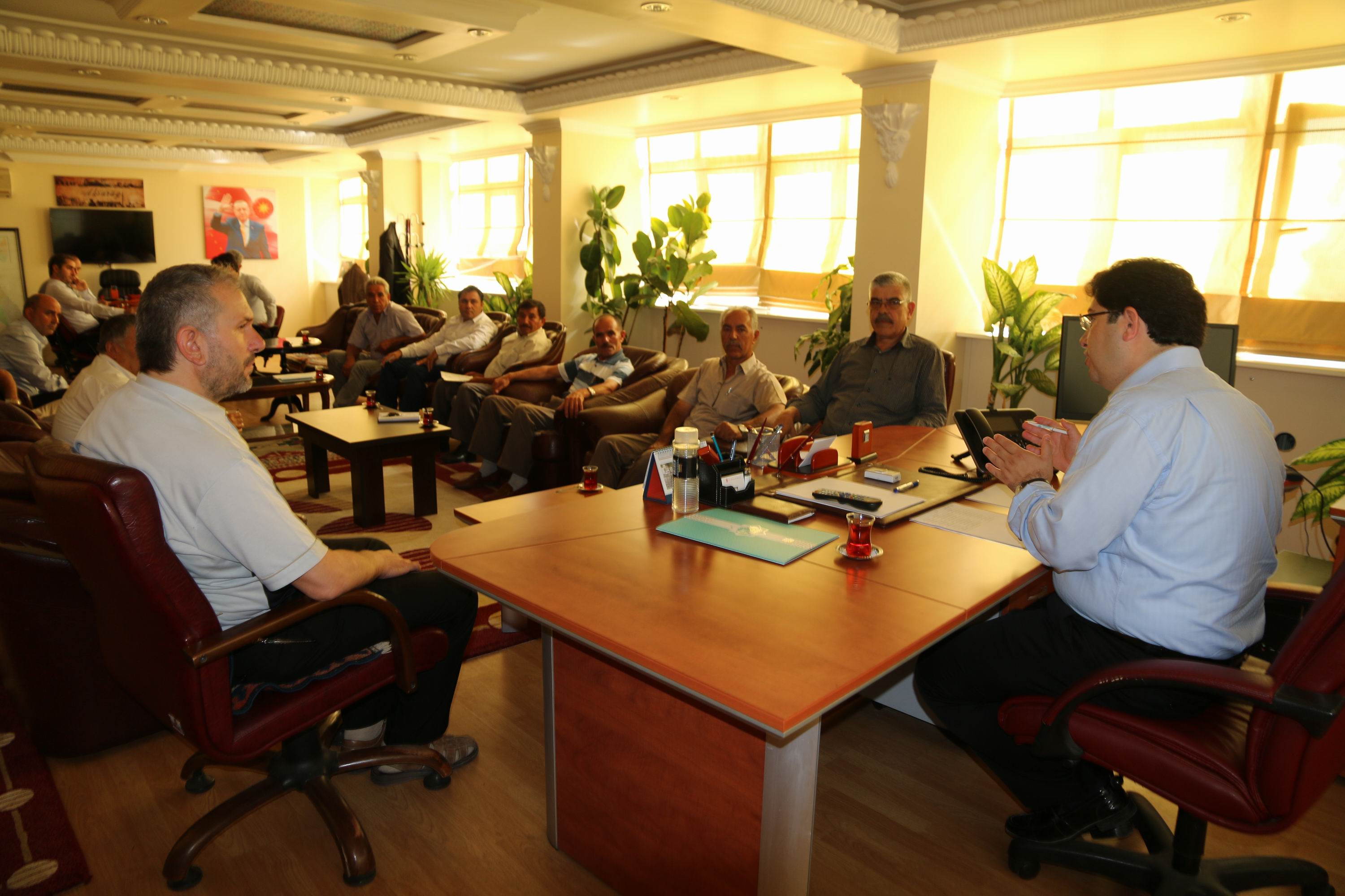 Başkan Yazgı, Muhtarlarla Bir Araya Geldi