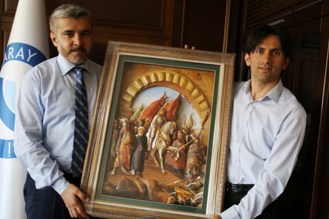 Rektör Şahin’i Tebrik Ziyaretleri Sürüyor