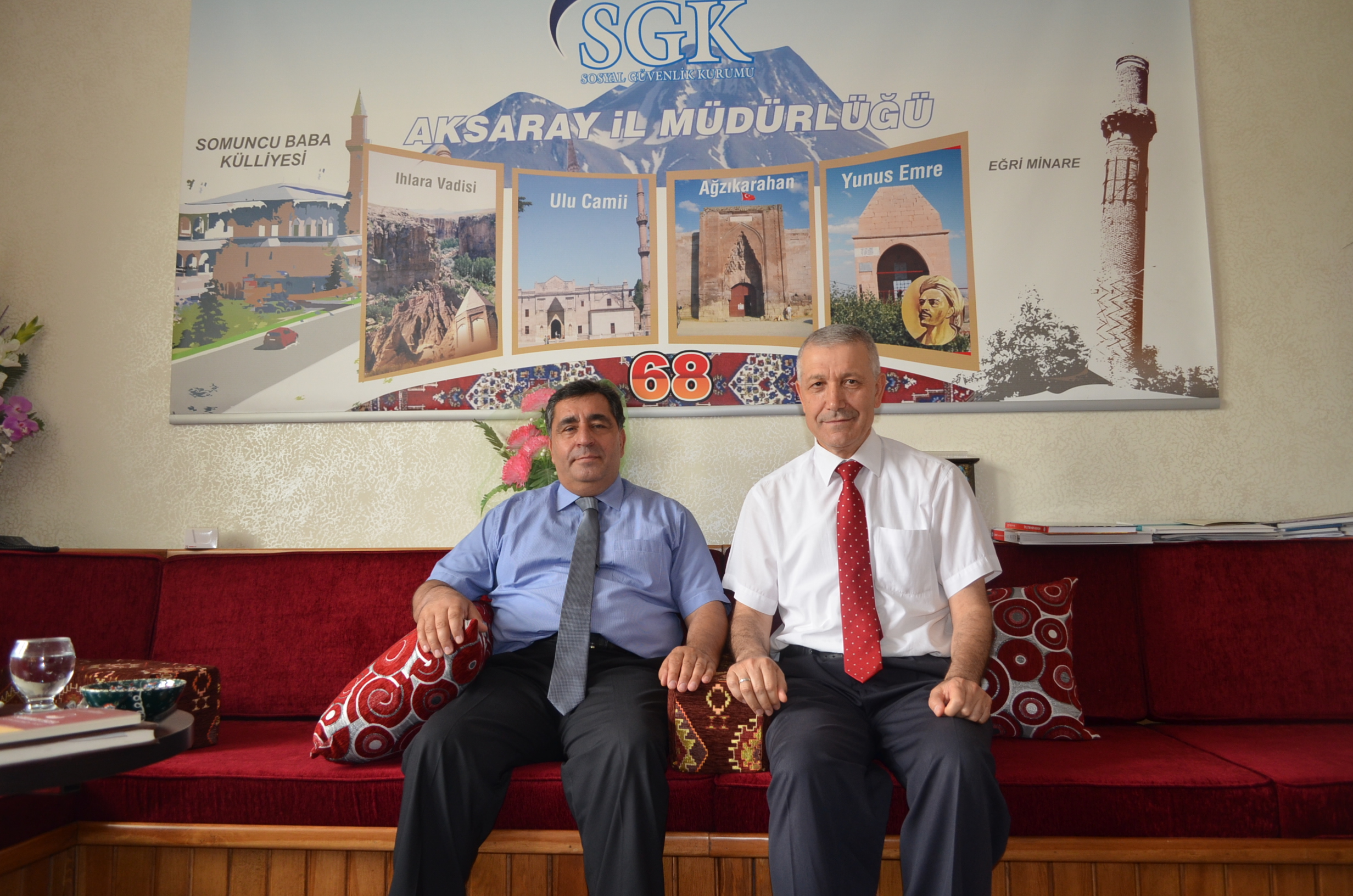 SGK İl Müdürlüğüne Vali Yardımcısı BAYKAN’dan Ziyaret