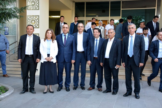 Bakanlardan Başkan Yazgı ya Ziyaret