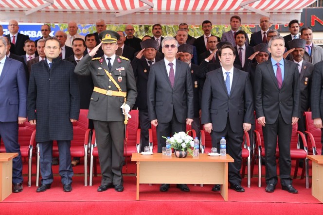 29 Ekim Cumhuriyet Bayramı Aksaray’da düzenlenen törenle kutlandı