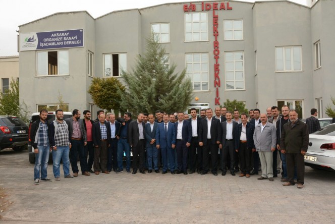 AK Heyet OSB’de İş Adamları İle Buluştu