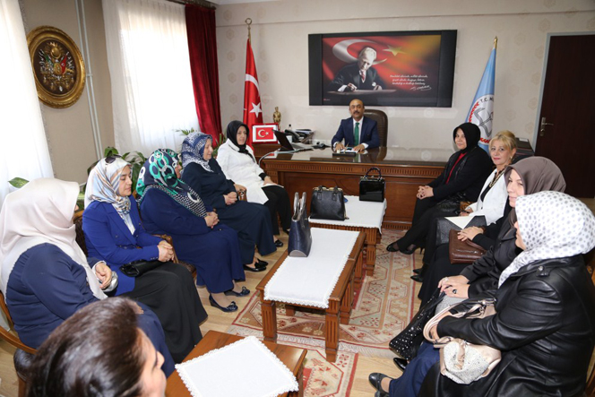 Aksaray Kadın Platformu ziyaretlere devam ediyor