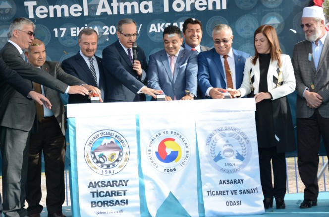 Aksaray Mesleki ve Teknik Anadolu Lisesi’nin temeli atıldı
