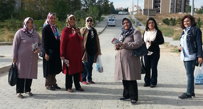MHP Kadın Kolları Seçimlere Damgasını Vurdu