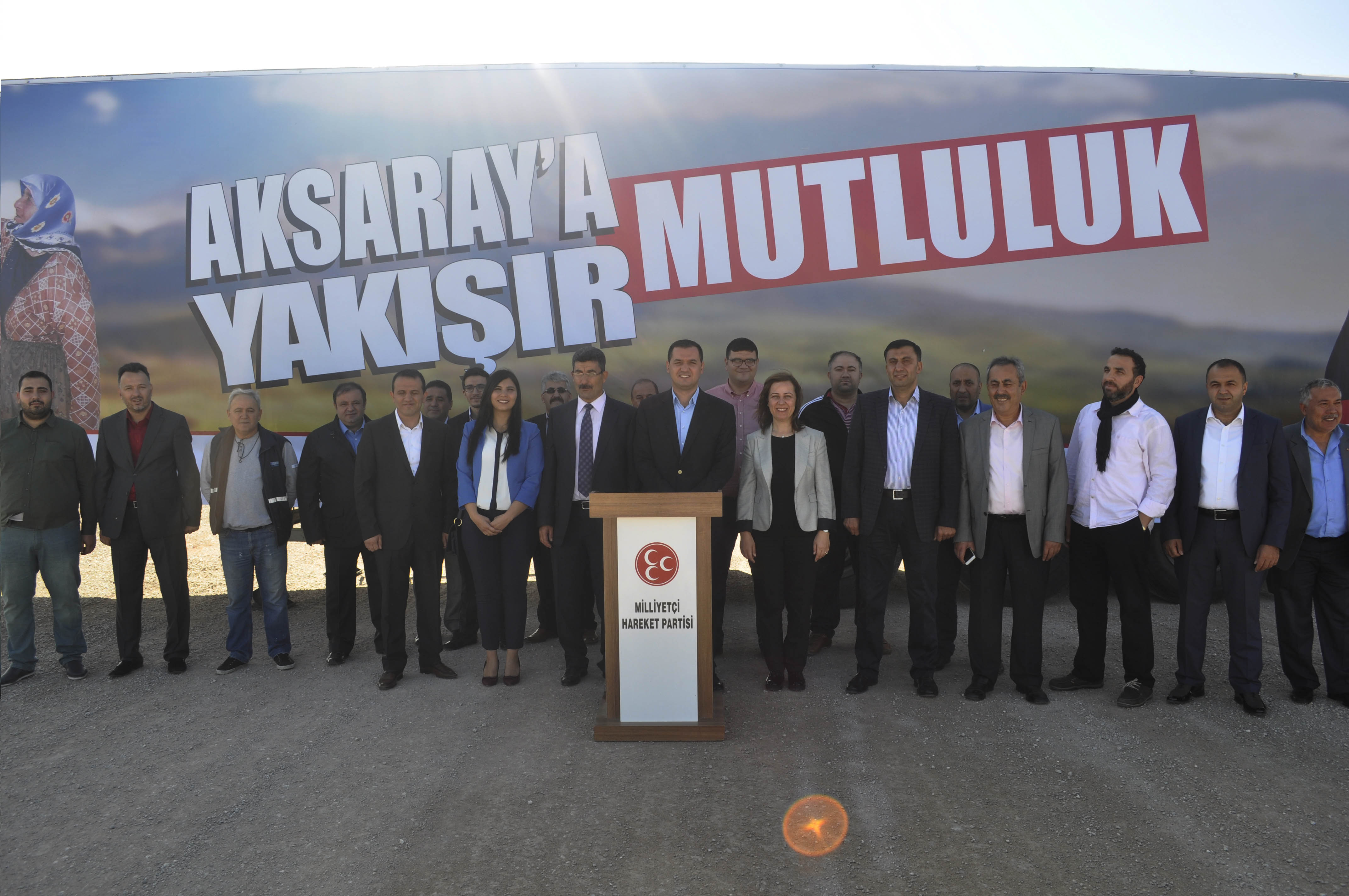 MHP’nin Hizmet Tırı Organize Sanayi’de