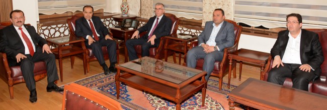 Ak Heyet Vali Ataklı’yı Ziyaret Etti
