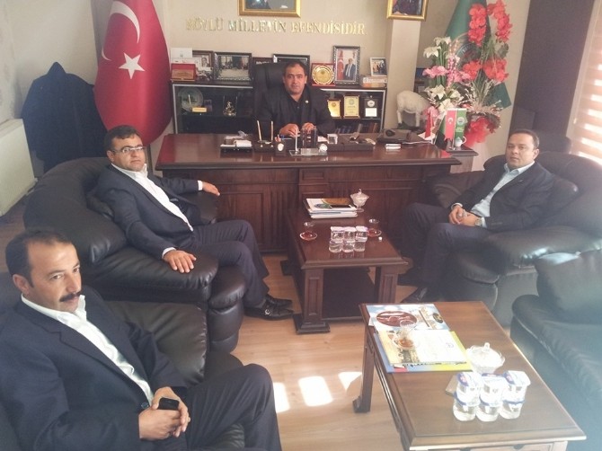 Ak Heyetten Ziraat Odası’na Teşekkür Ziyareti