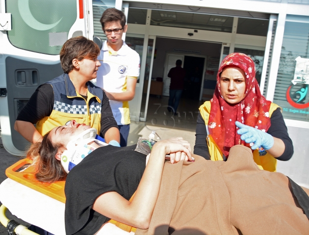 Kadın Hakim Yaralandı