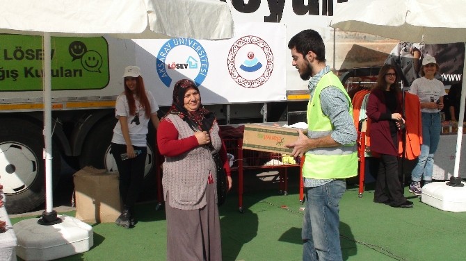 LÖSEV’in Yardım Tirı Aksaray’da