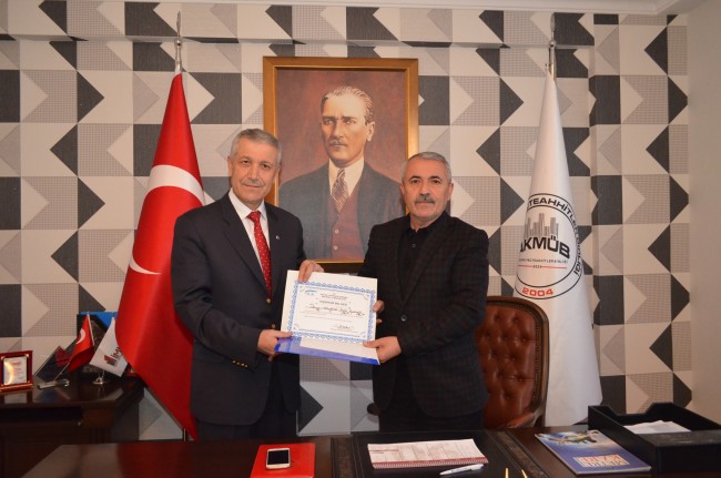 Sosyal Güvenlik İl Müdürlüğünden AKMÜB’ e Teşekkür