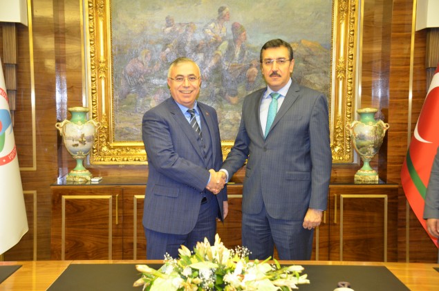 ATB’den Bakan Tüfenkçiye Hayırlı Olsun Ziyareti