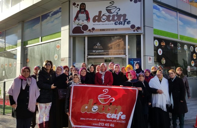 Down Cafe’den engelli annelerine jest