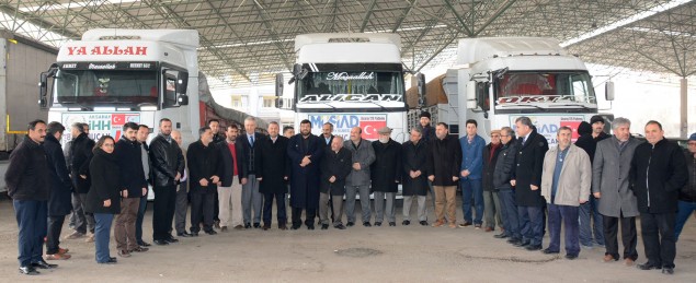 Aksaray’dan Bayır-Bucak Türkmenleri’ne Yardım
