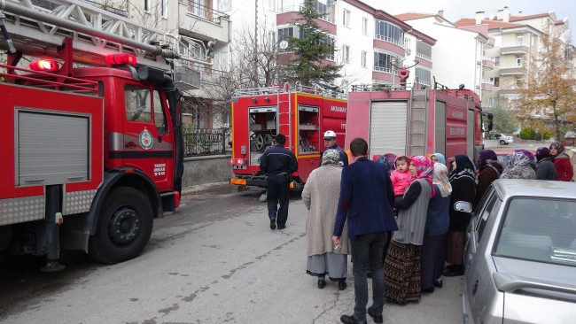 Aksaray’da Korkutan Yangın