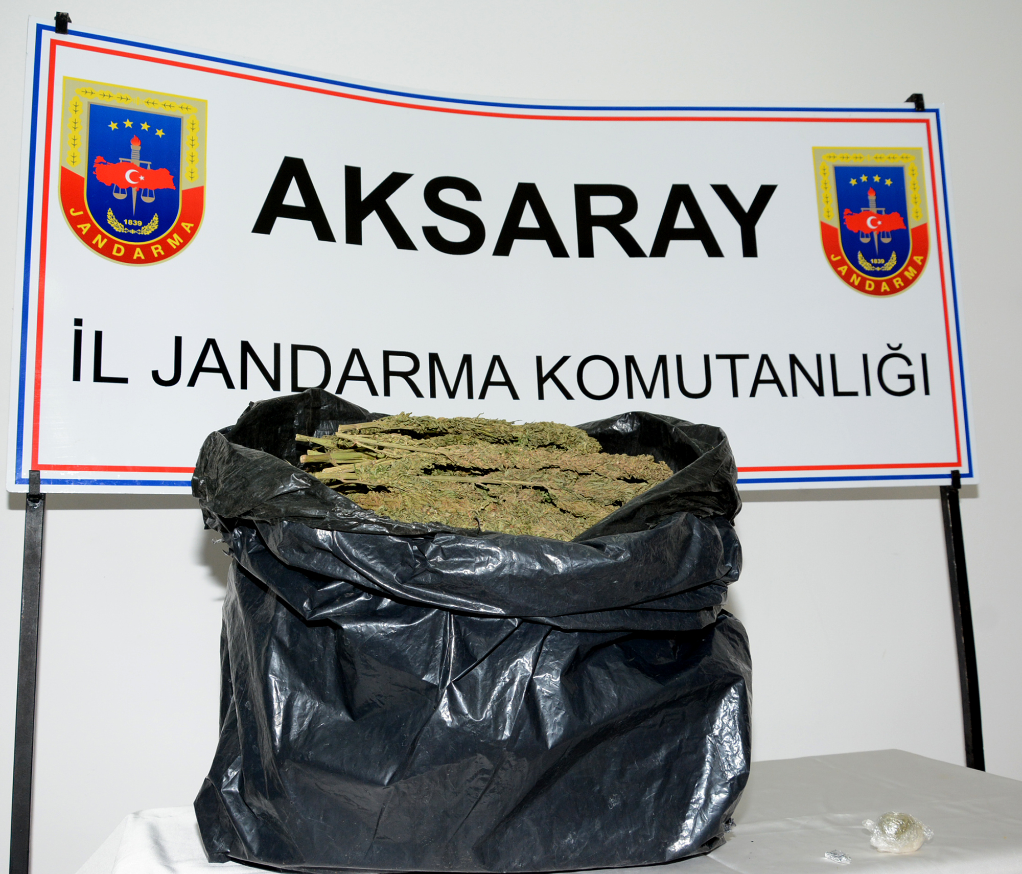 Aksaray’da Jandarmadan uyuşturucu operasyonu