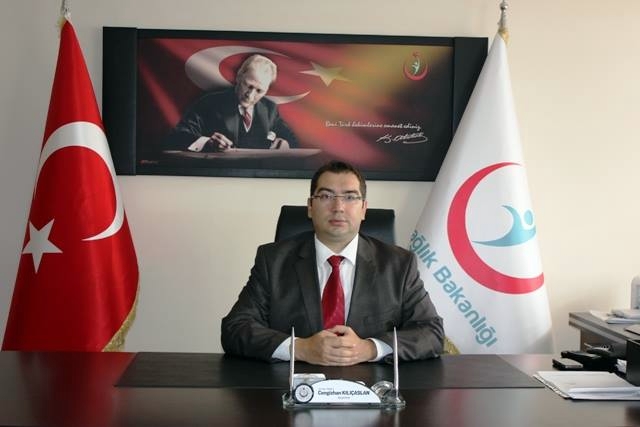 Aksaray Devlet Hastanesi Yöneticisi Uz.Dr. Kılıçaslan, Gazeteciler gününü kutladı