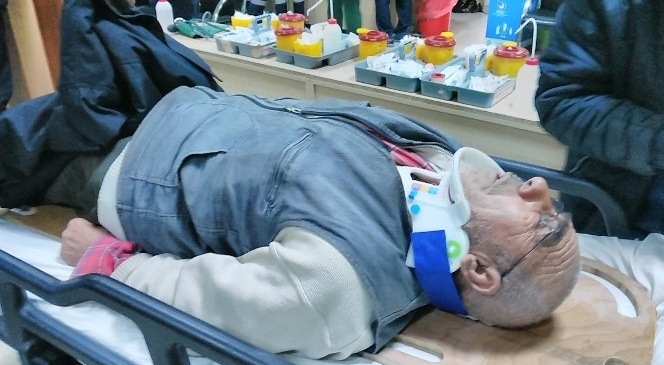 Motosikletiyle Şarampole Devrildi: 1 Yaralı