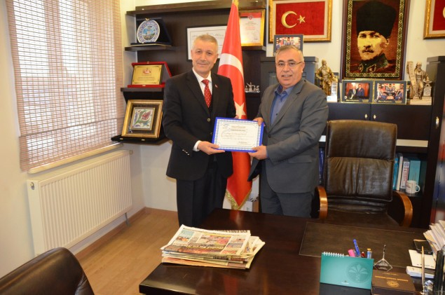 SGK’dan ATB’ye Teşekkür Belgesi