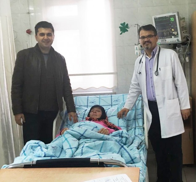 ADH’de Anjiyodan sonra ilk stentte takıldı