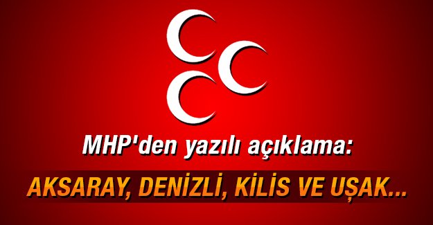 MHP Aksaray Teşkilatı kapatıldı