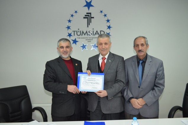 Aksaray SGK İl Müdürlüğü ile TÜMSİAD toplantı yaptı