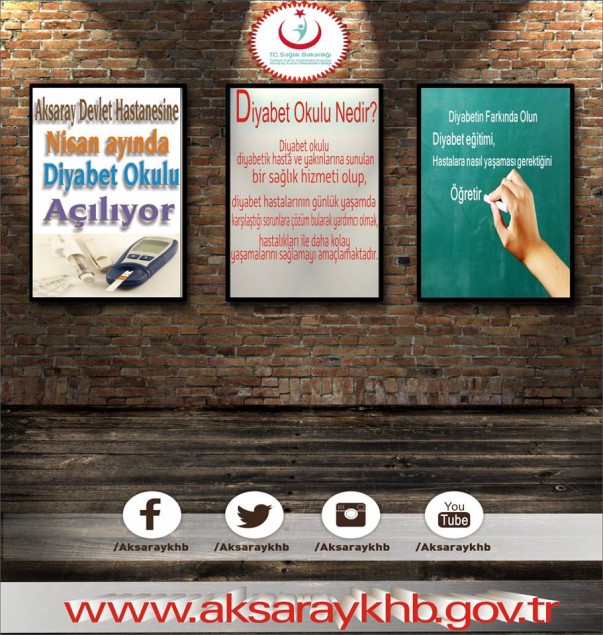 Diyabet Hastaları Okullu Oluyor