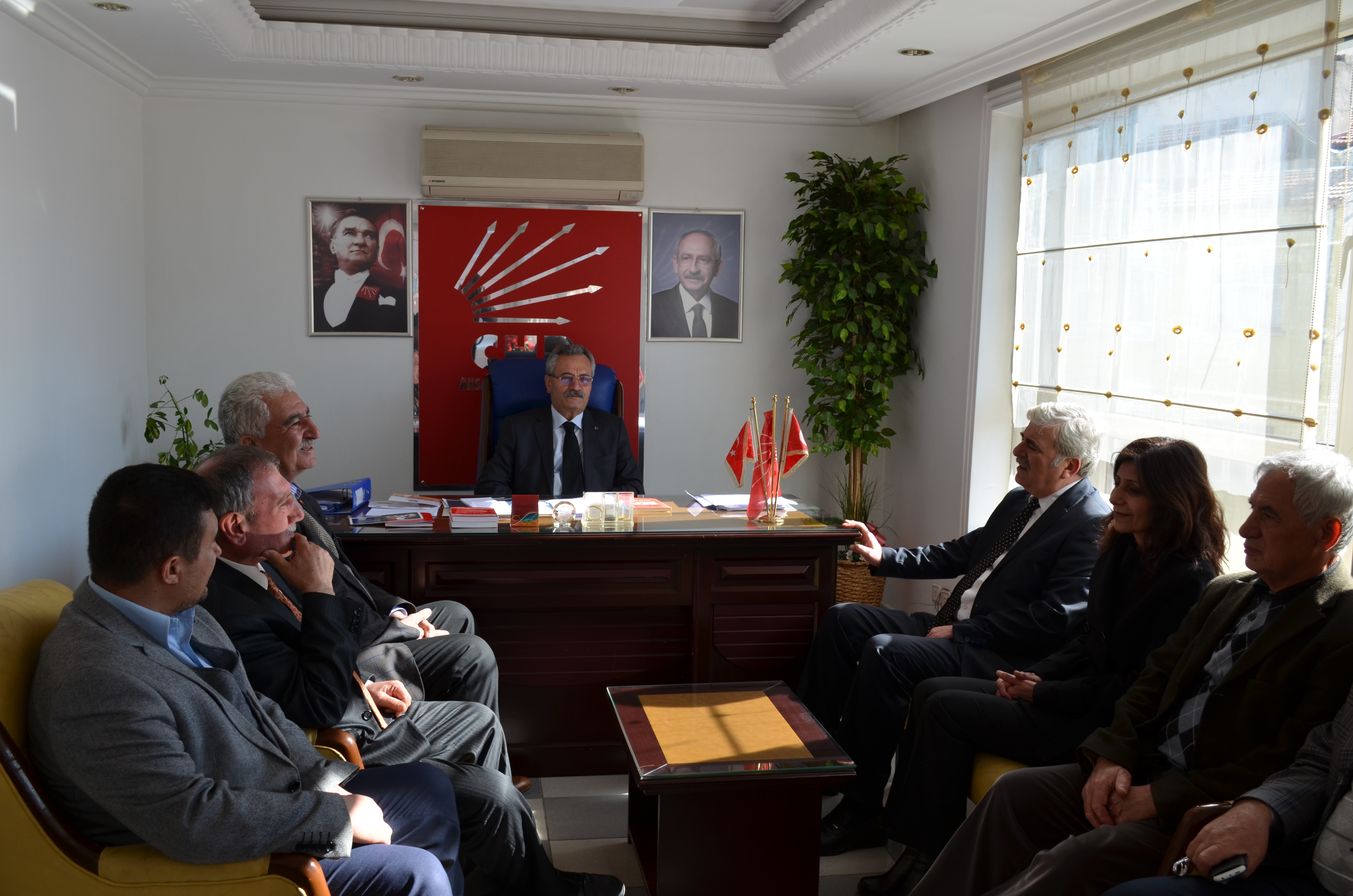 Esnaf ve Sanatkarlar Odasından, CHP hayırlı olsun ziyareti