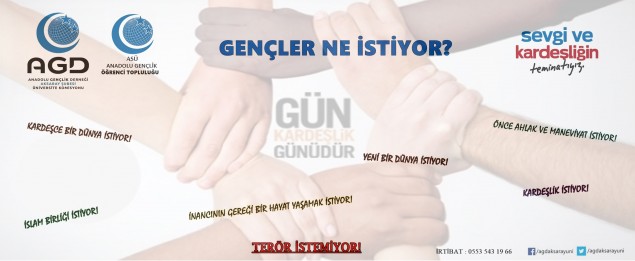 AGD Üniversiteler Komisyonundan ‘Fikir Duvarı’ Çalışması