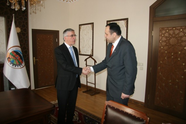 TKDK Aksaray İl Koordinatörü Altınsoy Vali Ataklı’yı ziyaret etti