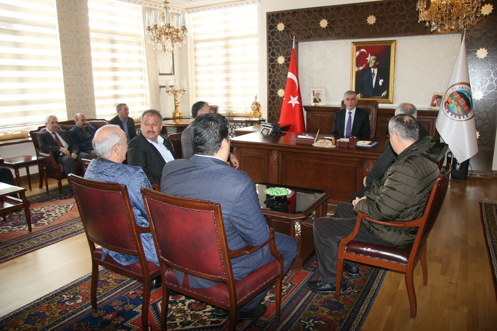 Tarım Kredi Merkez Birliği Yönetimi Vali Ataklı’yı ziyaret etti