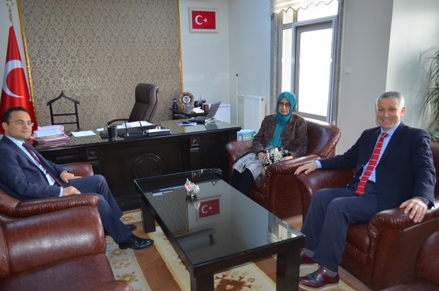 Aksaray SGK’dan İdare Mahkemesi Başkanına ziyaret