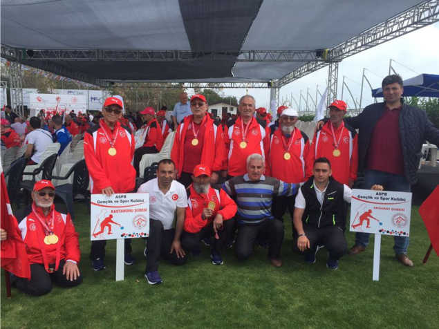 Huzurevi Bocce Takımı Türkiye 5. si Oldu