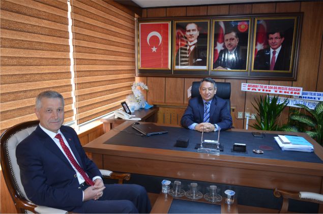 Aksaray SGK’dan  Özel İdare Meclis Başkanına ziyaret