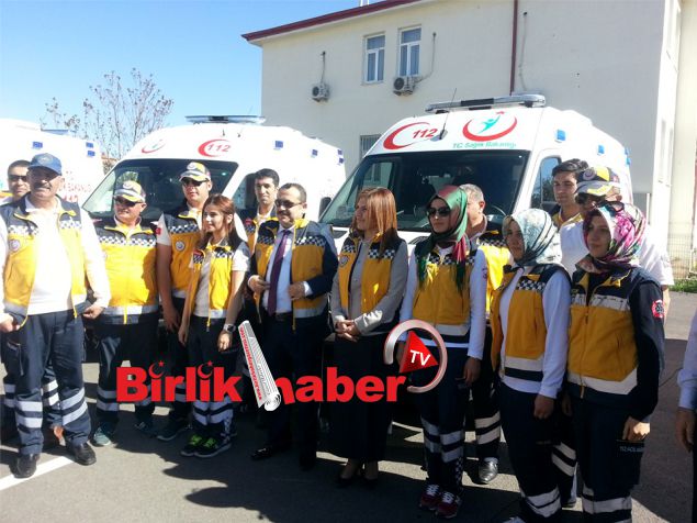 Aksaray’da 9 Adet yeni Ambulansın Devir Teslim Töreni Yapıldı