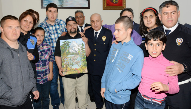 Karakolda Özel Çocuklara Eğitim