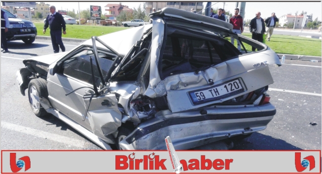 Aksaray’da zincirleme trafik kazası: 4 yaralı