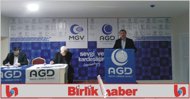 AGD Açılışı 15 Temmuz Gençlik Lokalinde Yaptı