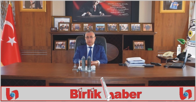 Aksaray Ticaret Borsası Başkanı Özkök’ün, Gaziler günü mesajı