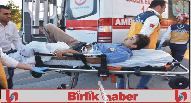 Buğday eleme makinesi ayağını kopardı