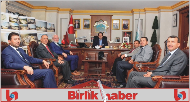 Müftü ve Din Görevlilerinden Başkan Yazgı’ya Ziyaret