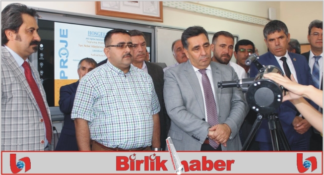 Sultanhanı Ortaokulu’na Fen Laboratuvarı Kuruldu